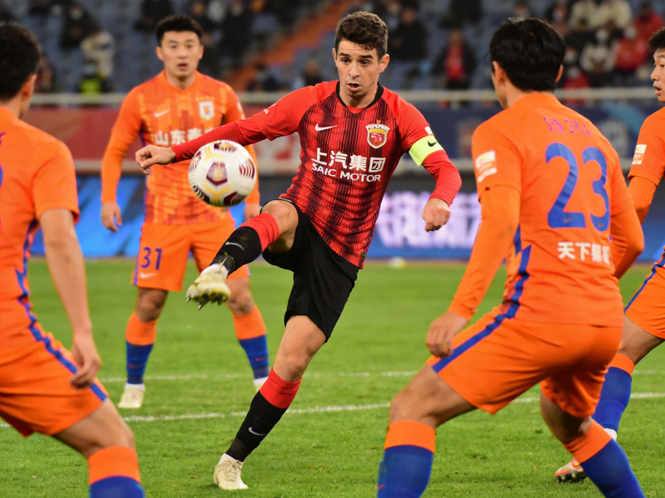 OD体育战报：中超上海海港4-0山东泰山